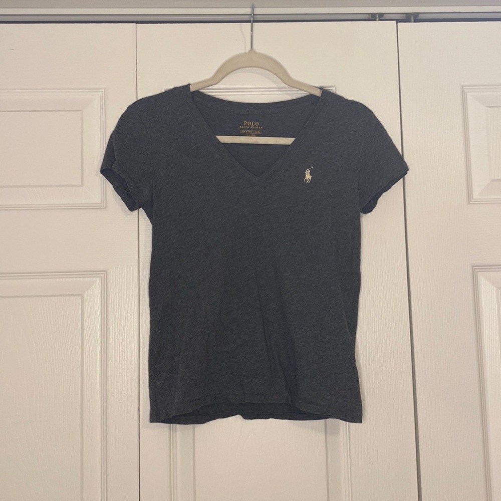 Polo Ralph Lauren Gray V Neck